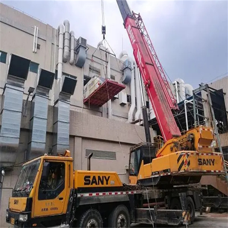 招远租赁大型汽车吊，助力工程项目高效进行