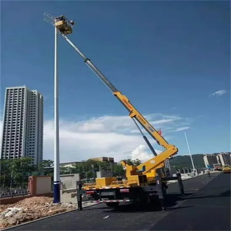 招远维修路灯的曲臂升降车出租